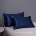 Dark Blue Satin Polyester Luxury Bedding sets